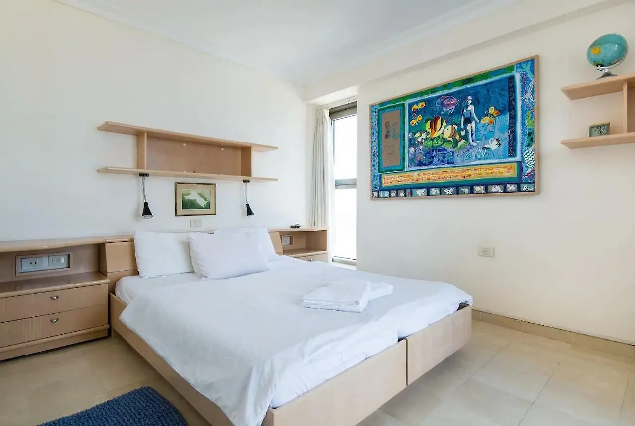 Apartman Panoramic Sea-View Suite Haifa Izrael